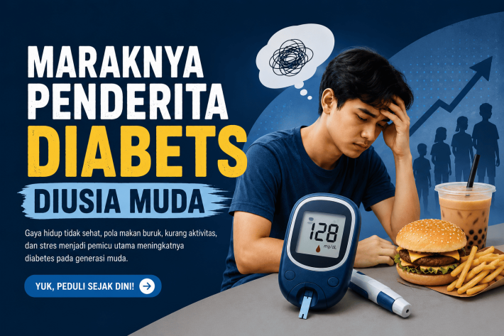 MARAKNYA PENDERITA DIABETS DIUSIA MUDA